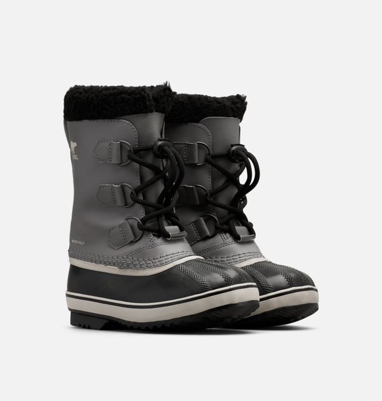 Sorel Youth Yoot Pac™ TP - Kids Snow Boots Grey/Black - 105463BNH